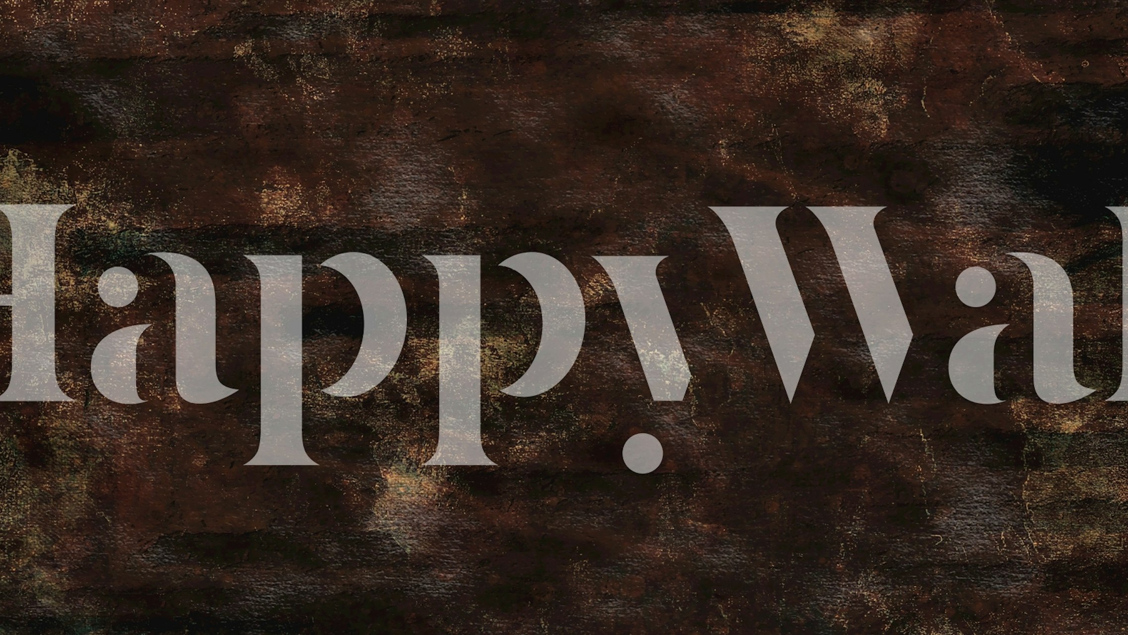 Vintage Metallic Hues wallpaper in a room