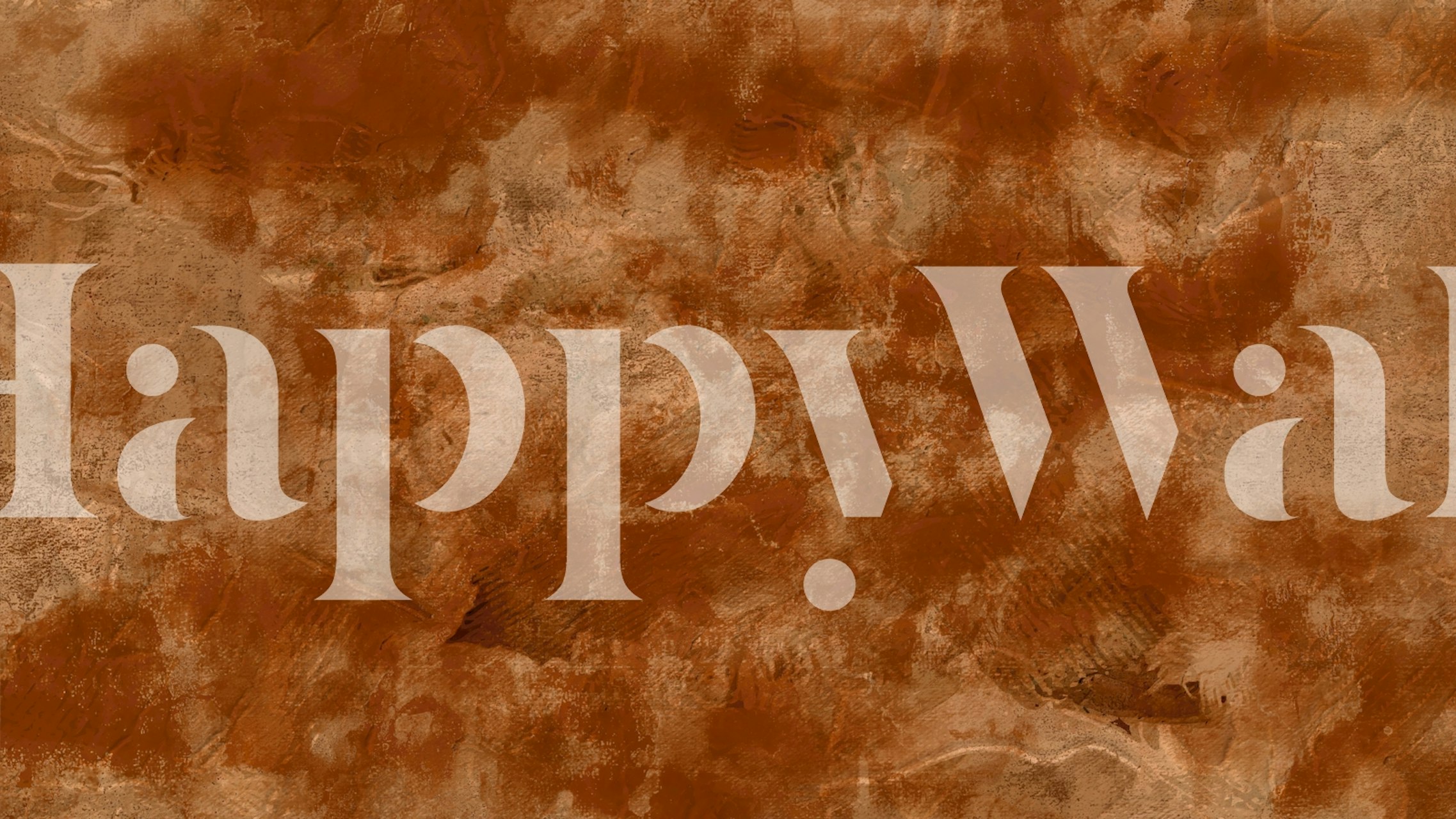 Textured brown wallpaper with earthy tones and abstract patterns