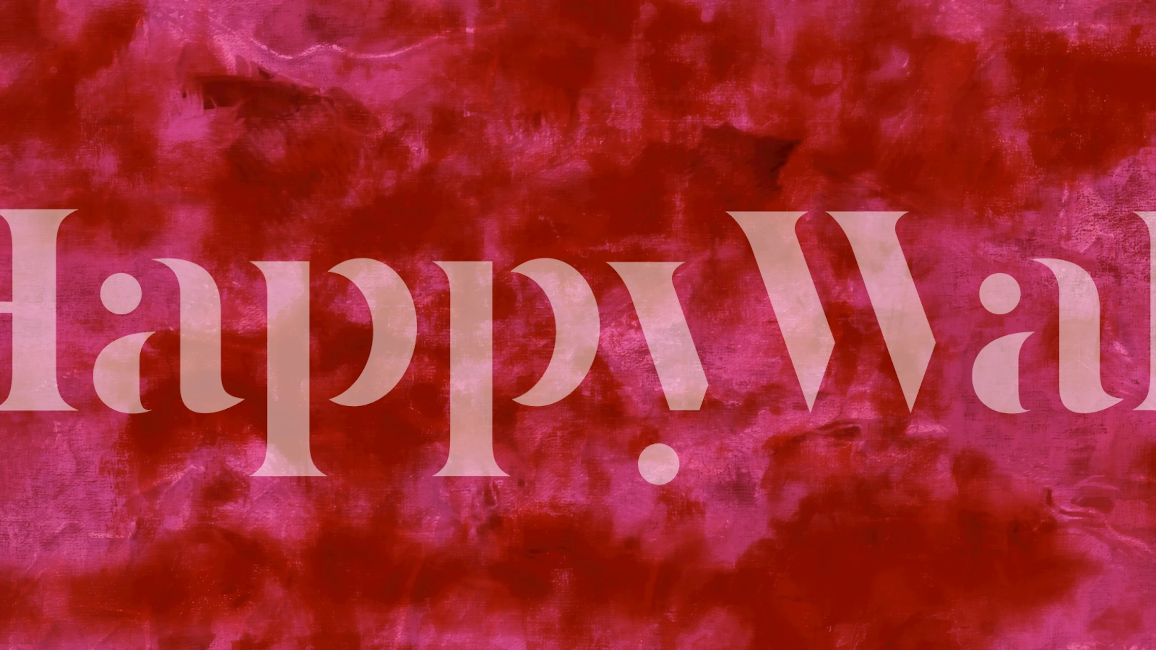 Velvet Red Essence wallpaper in a room