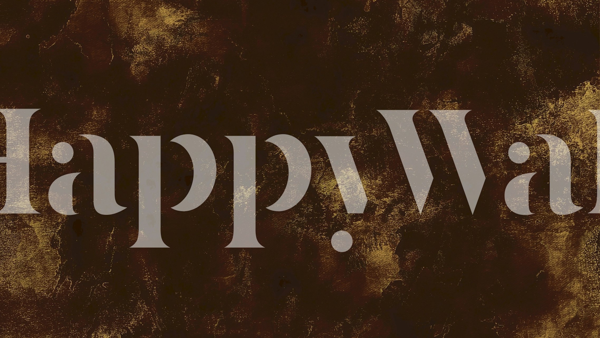 Metallic brown and gold textured wallpaper