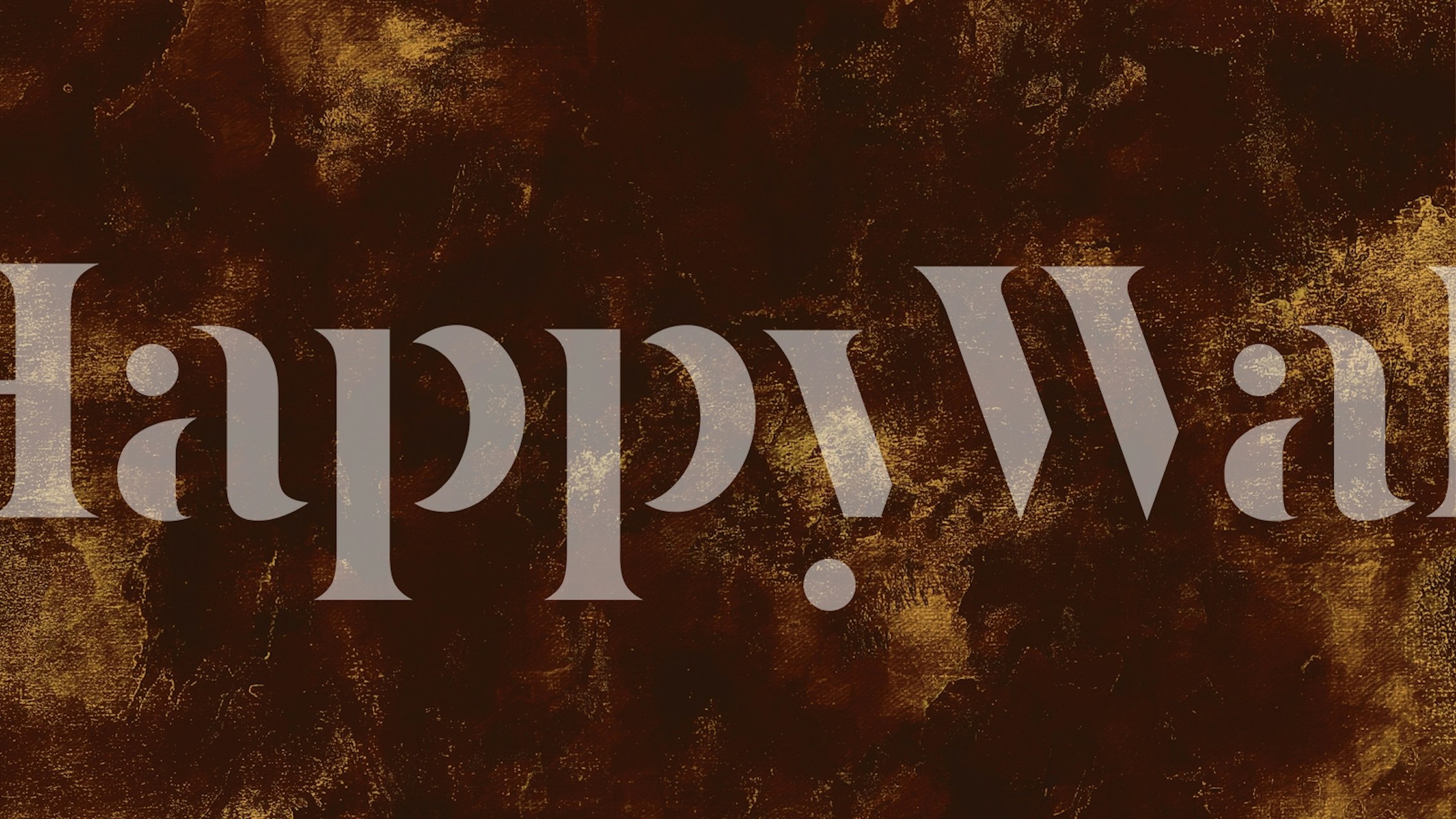 Metallic brown and gold textured wallpaper