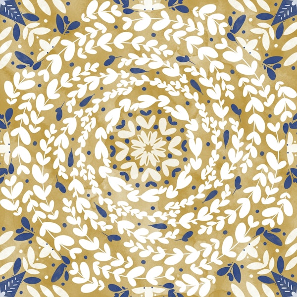 Rustic Botanic Spirals