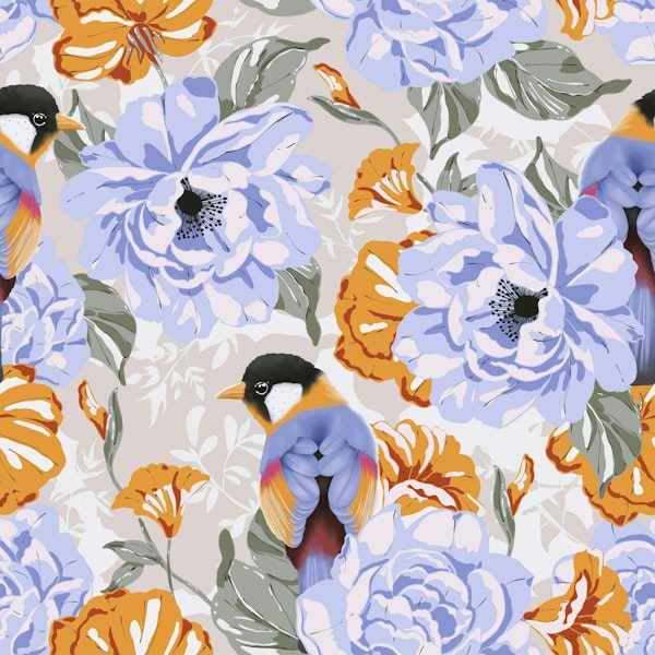 Blossom Bird Serenade