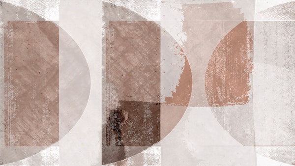 Contemporary Beige Shapes