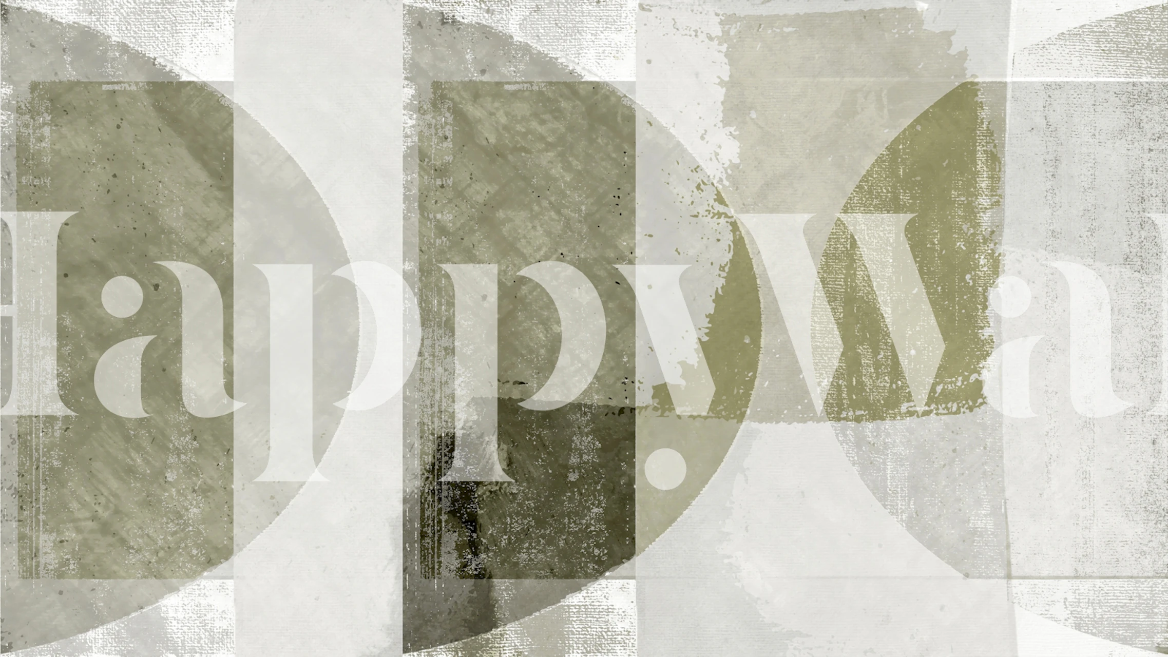 Abstract Geometric Chic behangontwerp