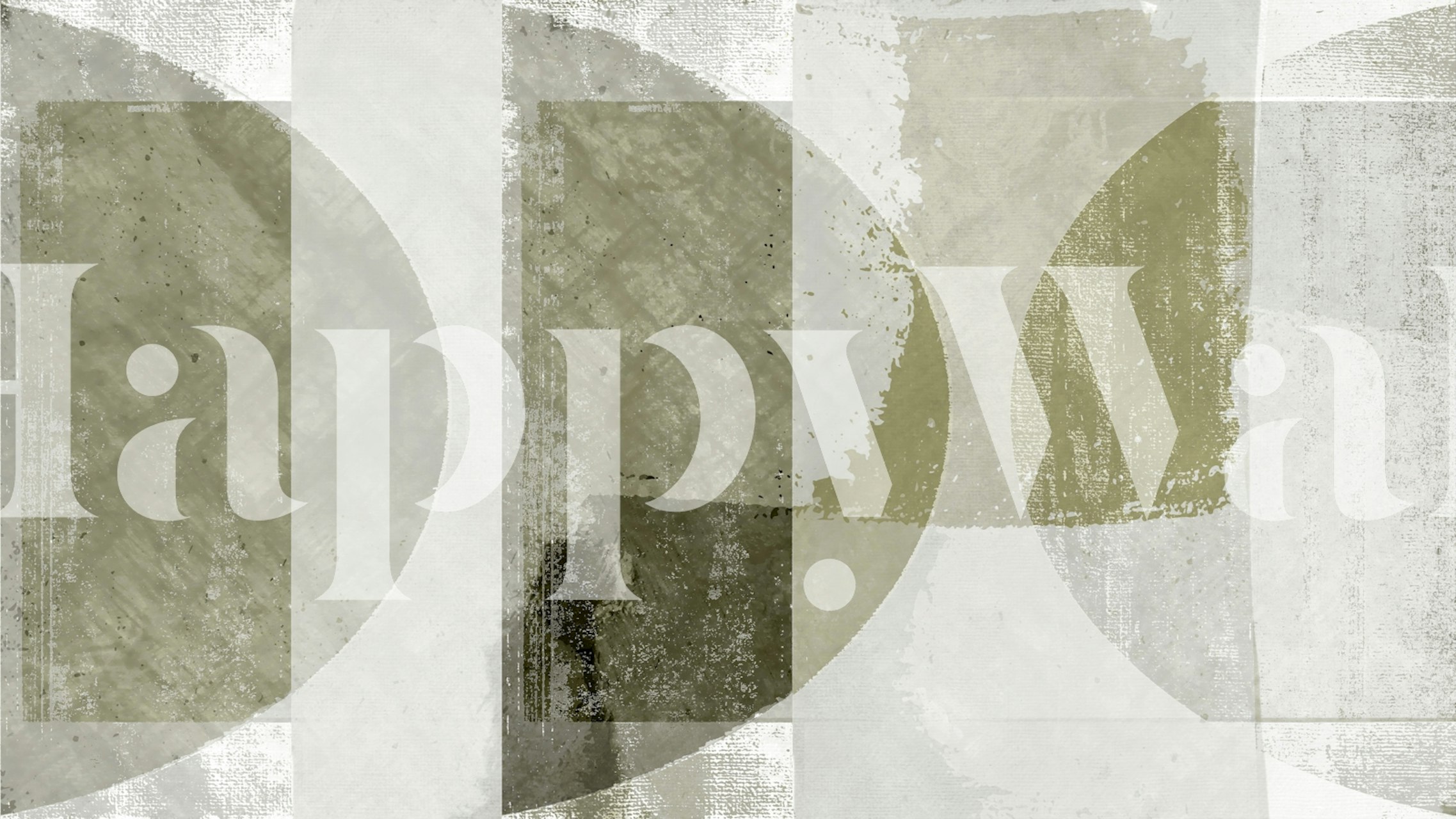 Abstract Geometric Chic tapetdesign