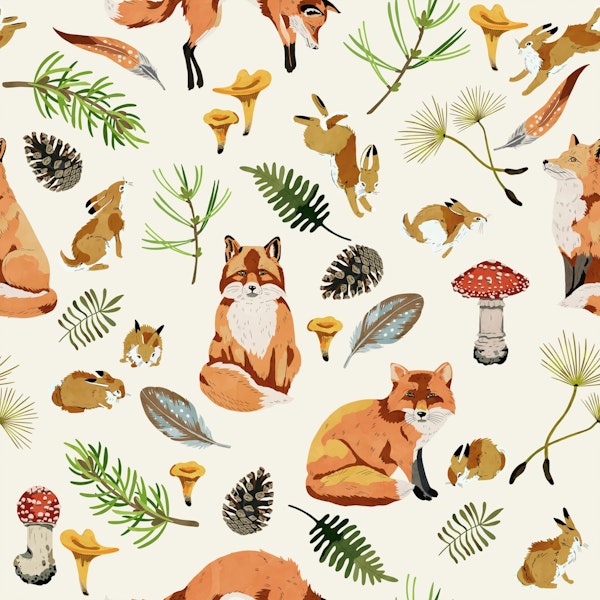 Rustic Fox and Fauna