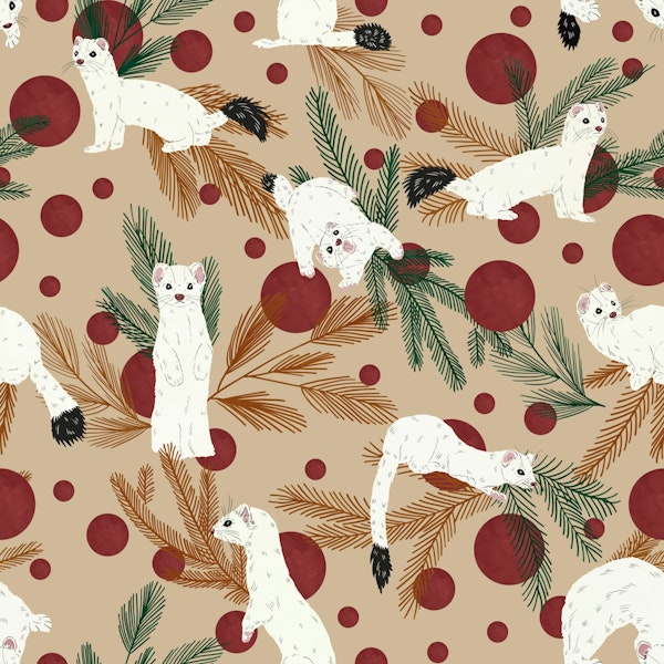 Pine and Purr Festive Decor