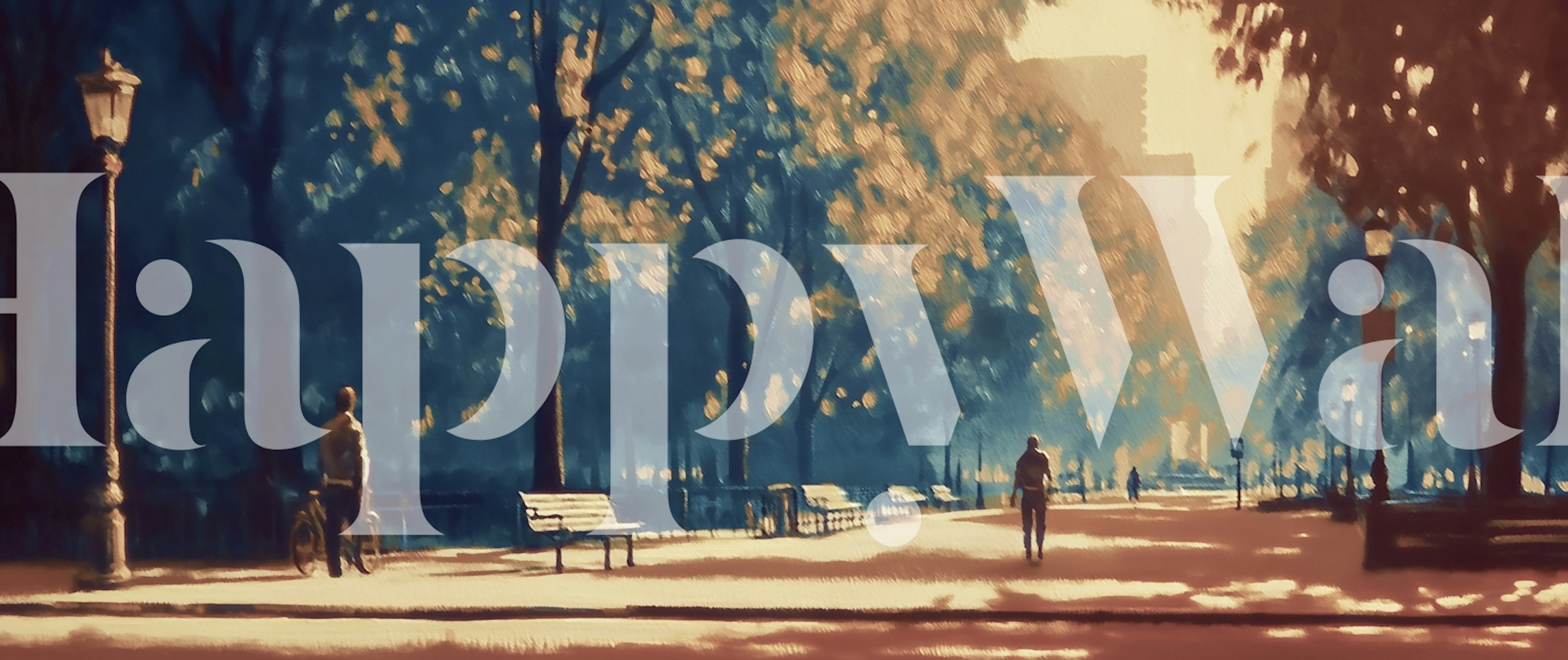 Ταπετσαρία Central Park σε ένα δωμάτιο