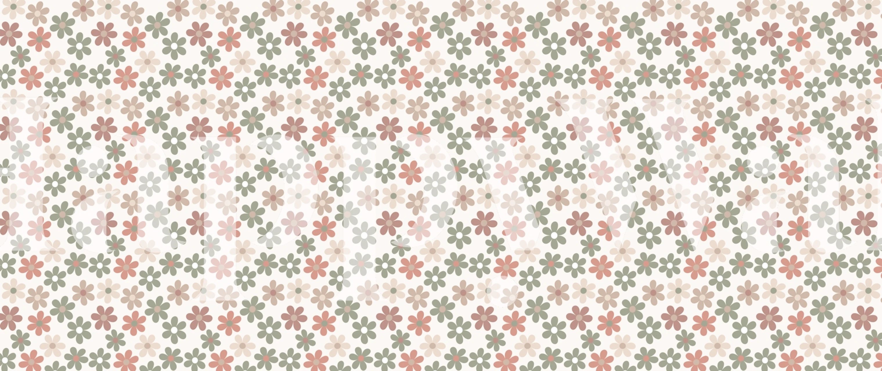 Tapeta Elegant Flowers Garden v místnosti