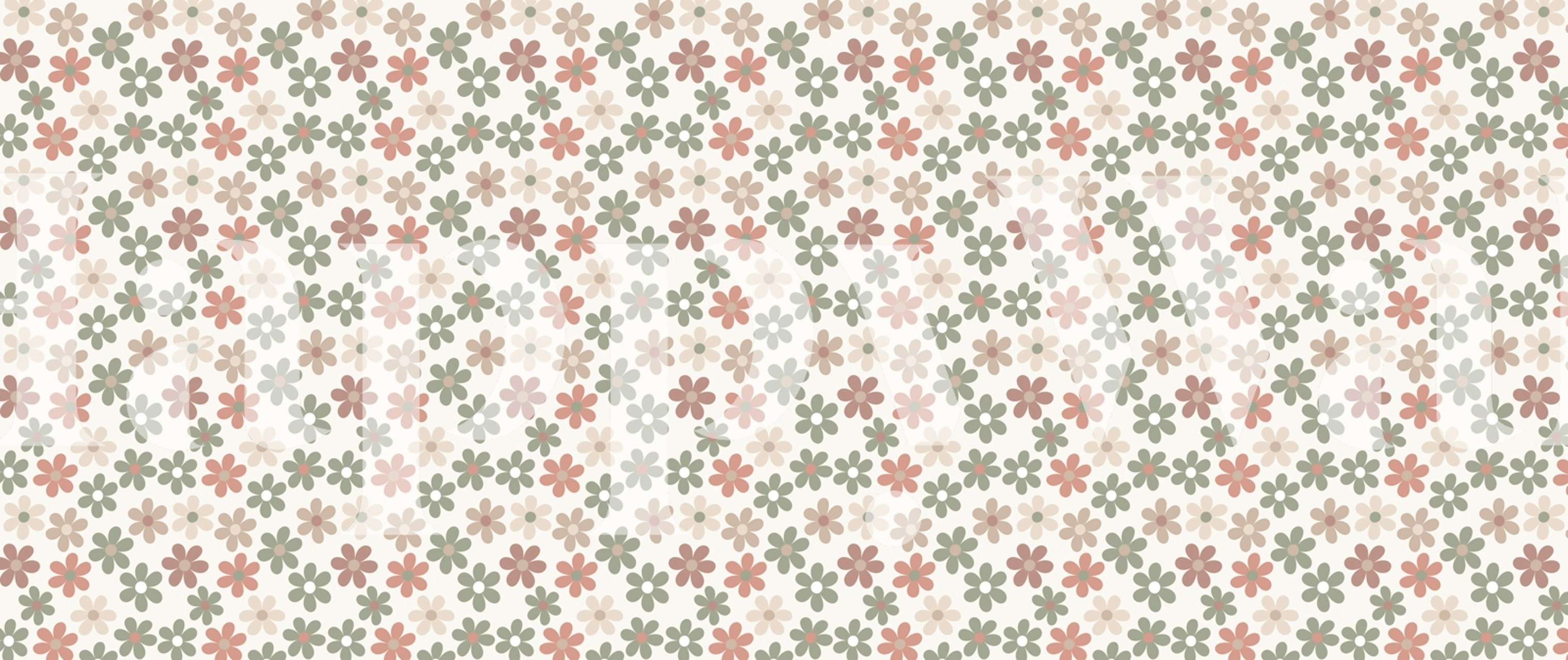 Elegant Flowers Garden behang in een kamer