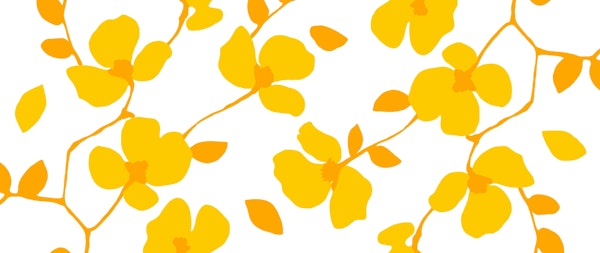 Flower Modern Yellow