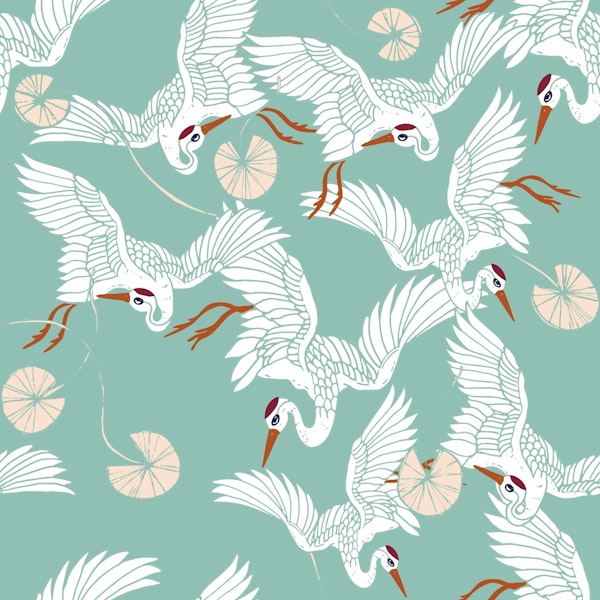 Majestic Crane Ensemble