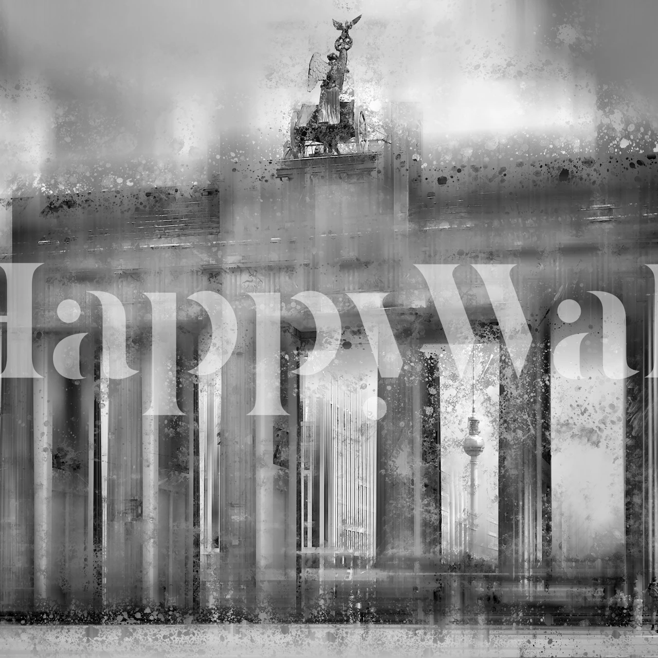 Brandenburg Gate wallpaper in a room