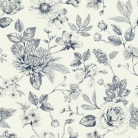 Chic Toile Flora tapete