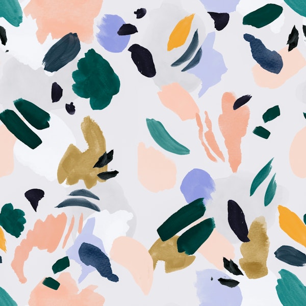 Abstract Pastel Brushstrokes