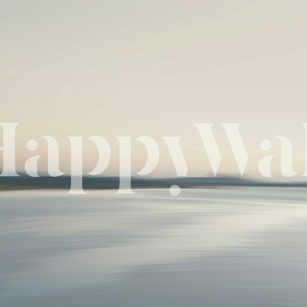 Soft gradient wallpaper in blush and light blue shades