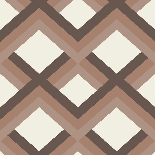 Abstract Mocha Mousse Geometry