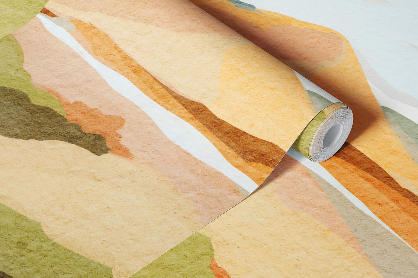 Serene Desert Canvas wallpaper roll