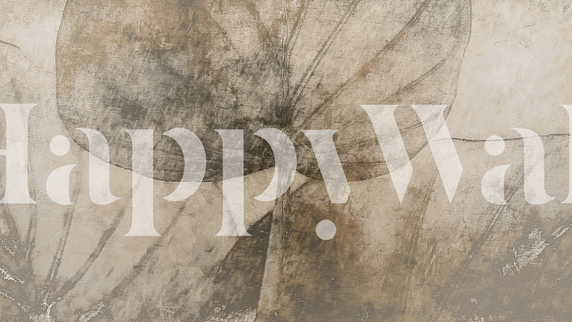 Botanical Shadow Play wallpaper in a room