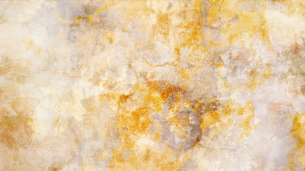 Luxurious Gold Flake Decor