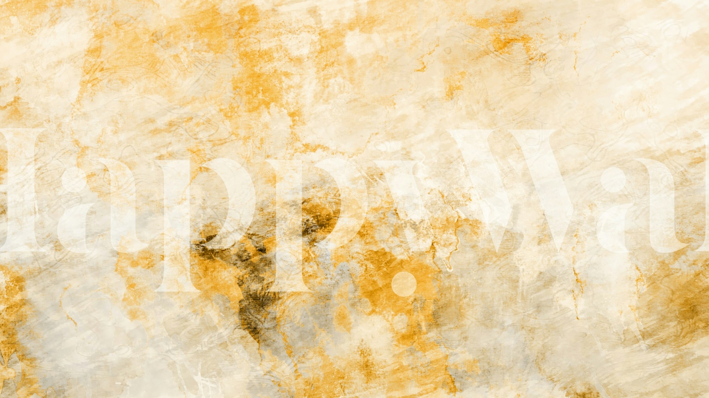 Ταπετσαρία Vintage Gold Texture σε ένα δωμάτιο