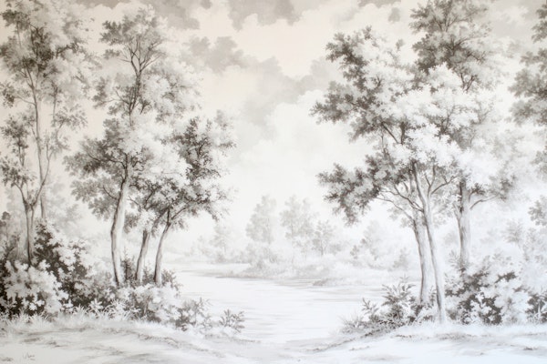 Chinoiserie Vintage Garden