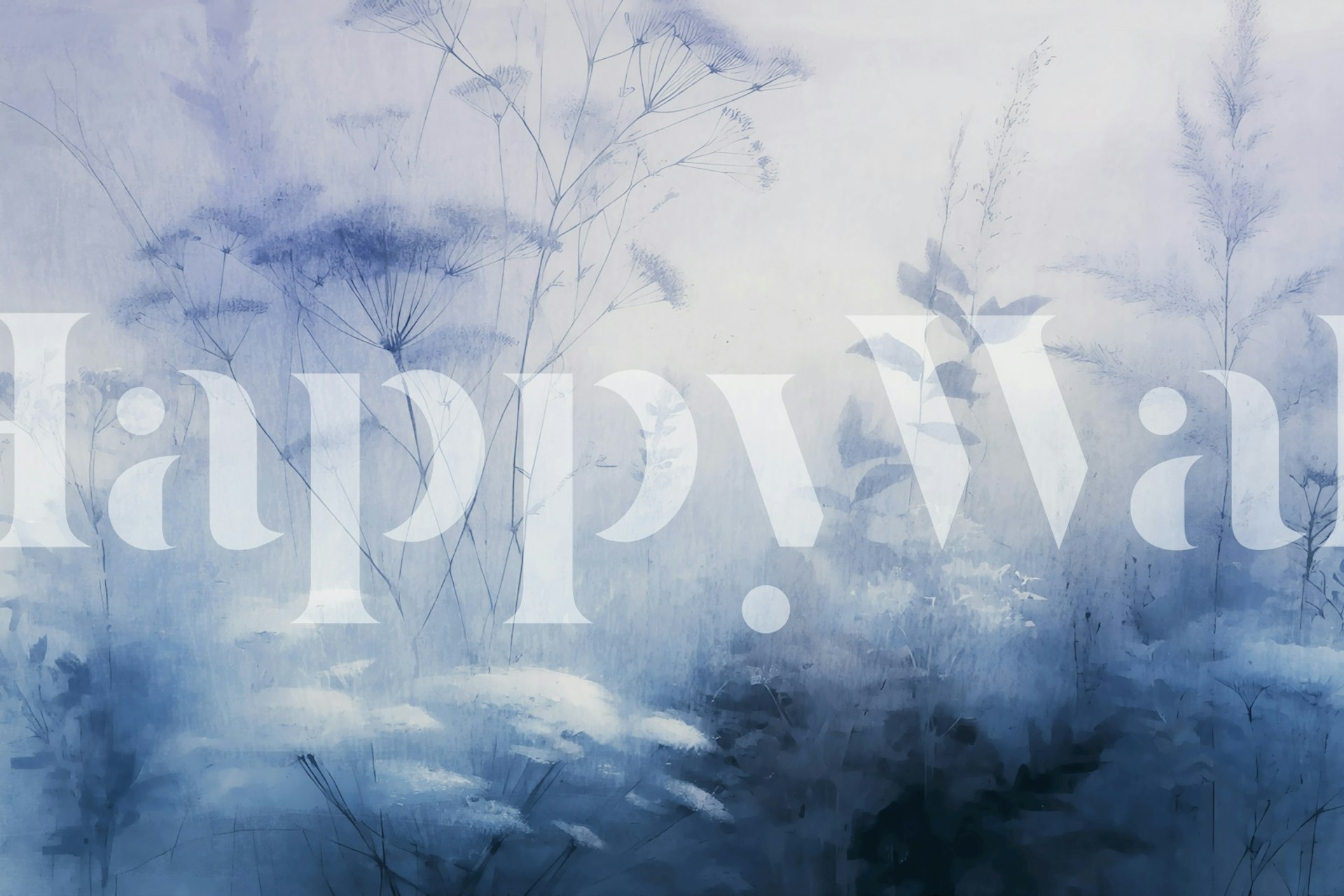 Ethereal Nature Dream tapet i ett rum