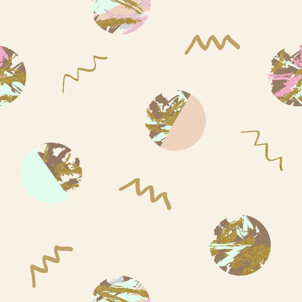 Contemporary Pastel Dots