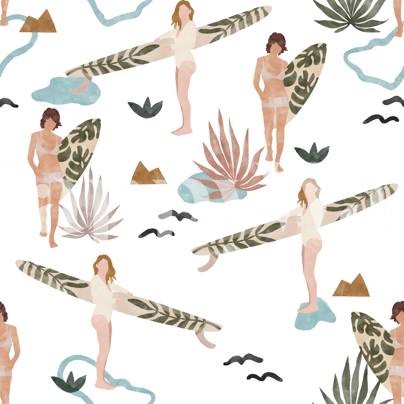 Bohemian Serenity Wallpaper | happywall.com