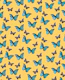 Blue Yellow Butterfly Glam 1