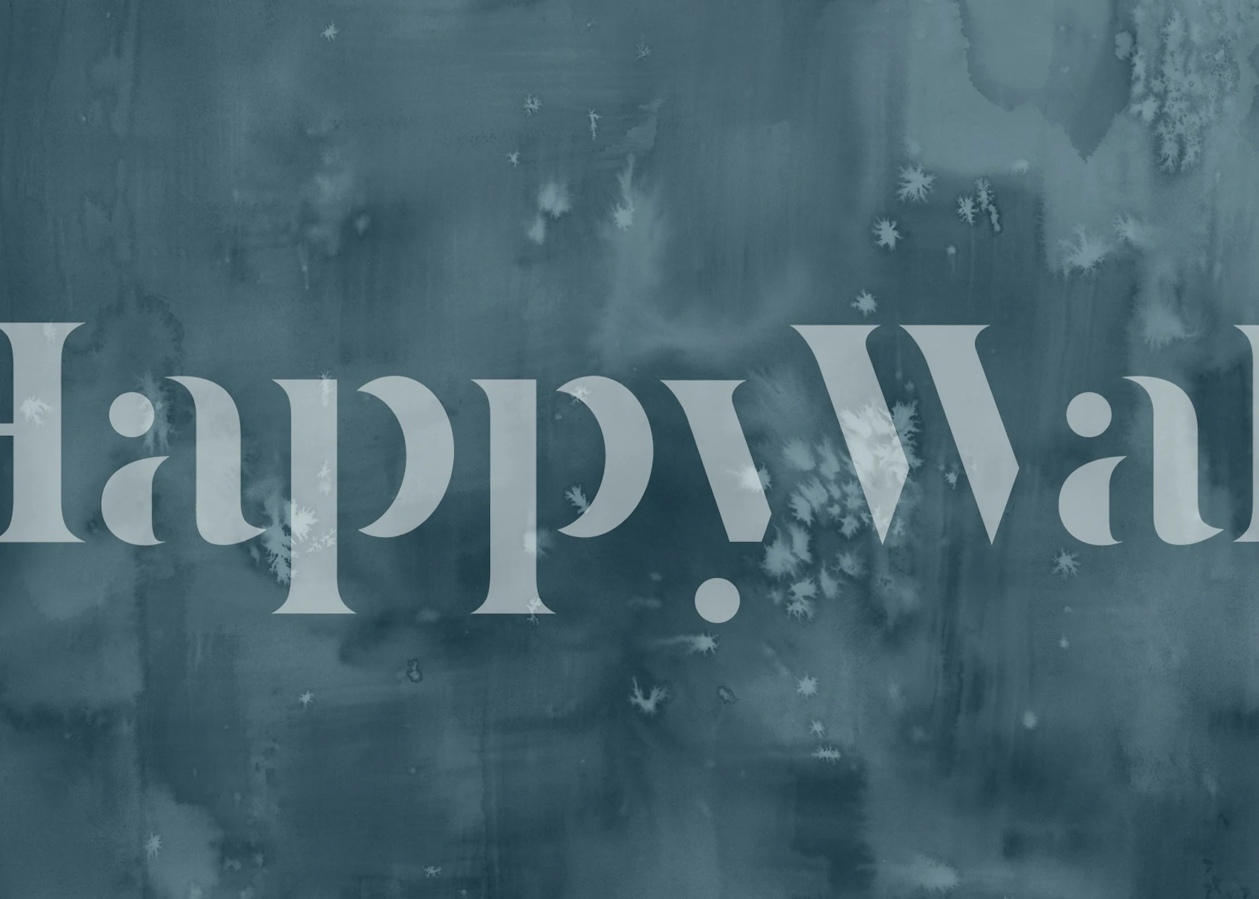 Dark Ink Texture Wash wallpaper in a room