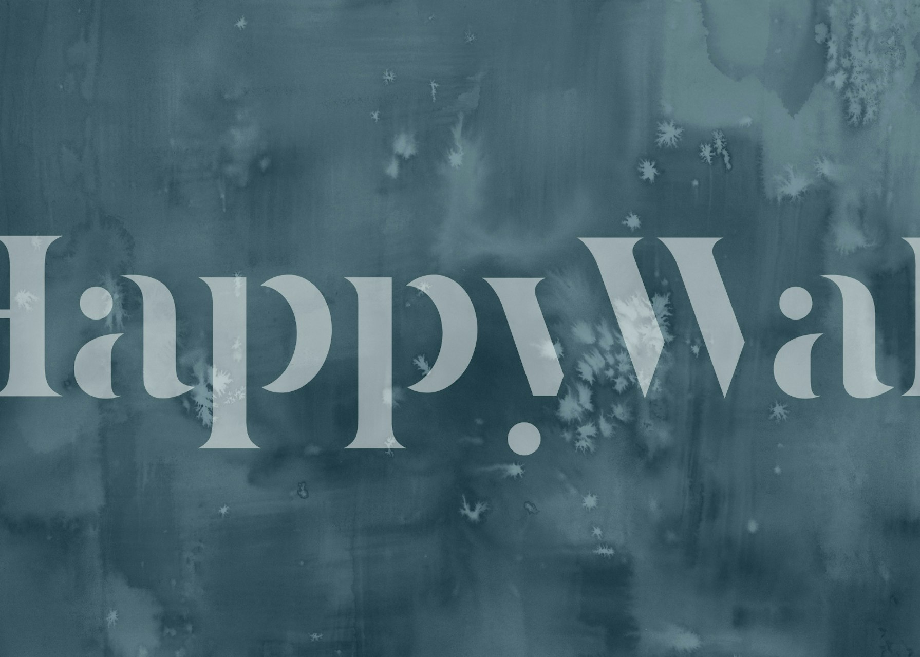 Dark Ink Texture Wash wallpaper in een kamer