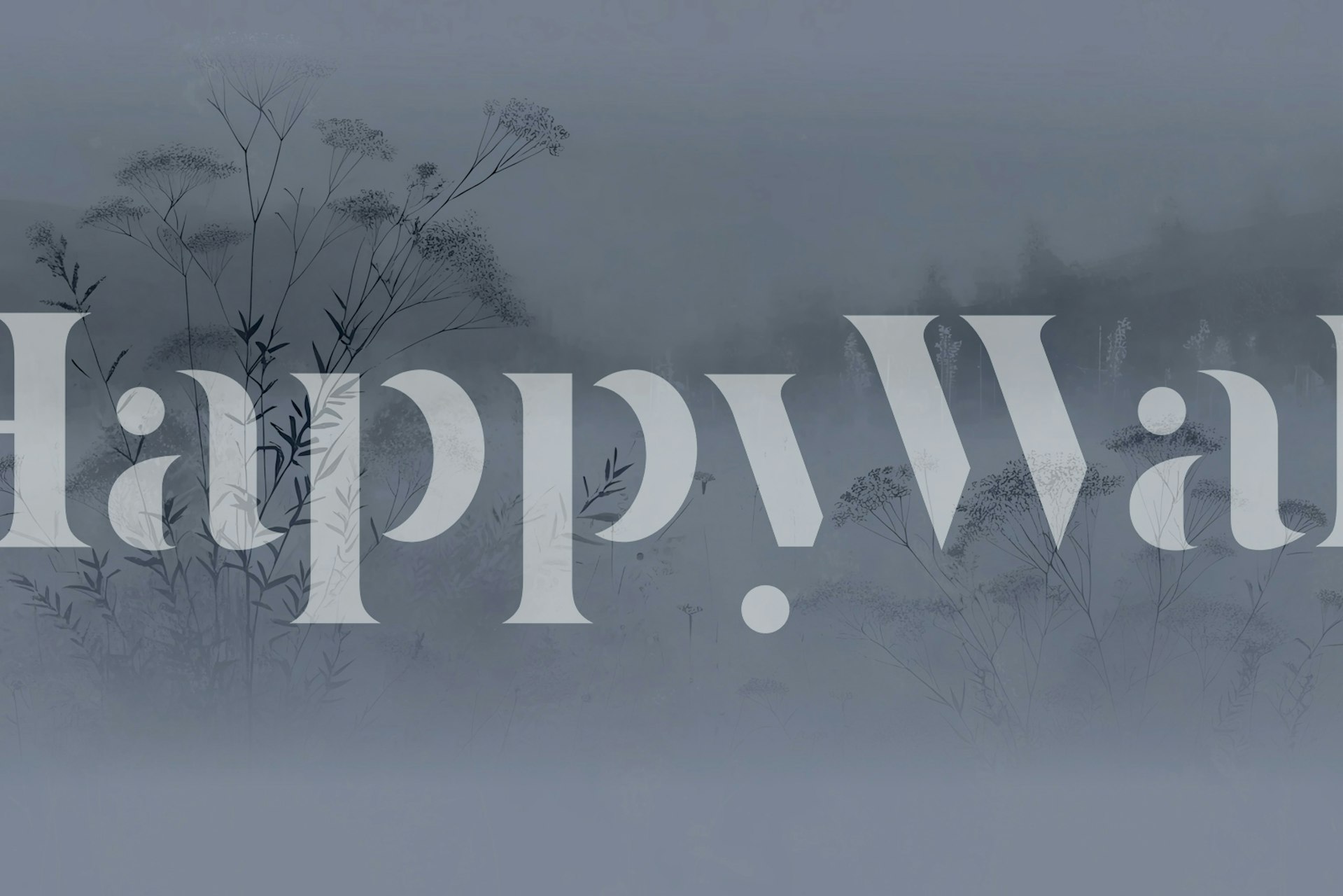 Moody Meadow tapet i ett rum