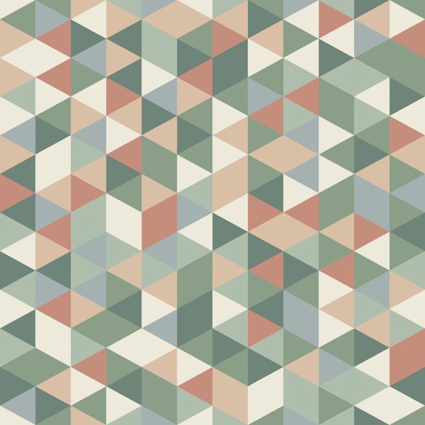 Pastel Geometric Flair