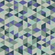 Cubist Aqua Mosaic