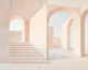 Minimalist Archway Painting