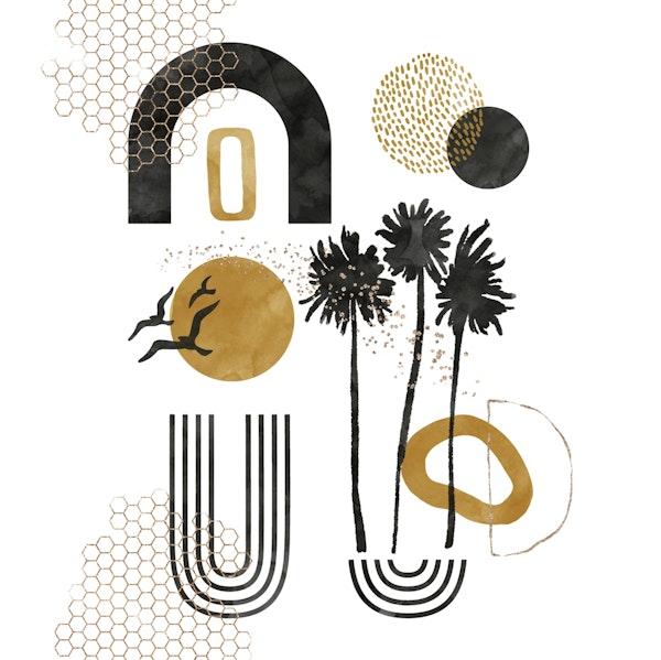 Minimalist Gold Nature