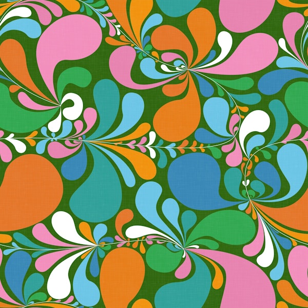 Groovy Folk Flowers '63