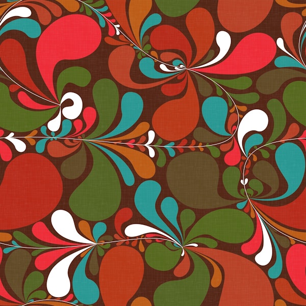 Groovy Folk Flowers '68