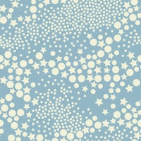 Galaxy Glam Geometry Sky Blue WP carta da parati