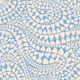 Heart Fern Garland Sky Blue WP