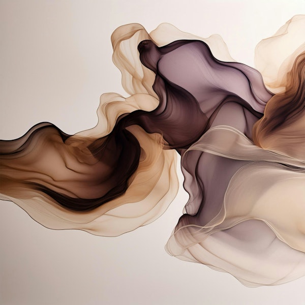Flowing Silky Abstract Waves