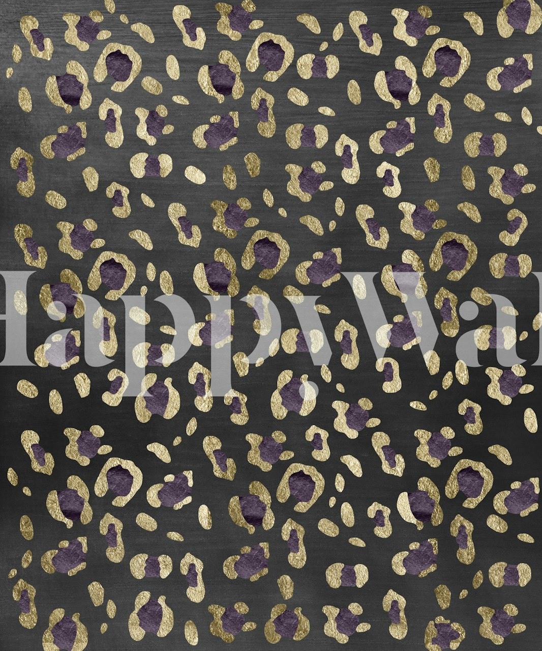 Leopard Animal Print Glam 11 wallpaper in a room