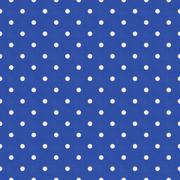 Small Polka Dots on Vintage Blue WP