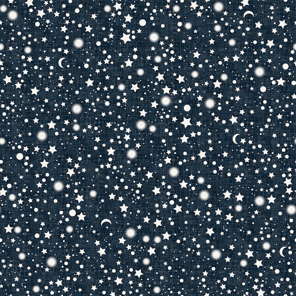 Glitter Sky Navy Blue WP