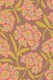 Rhododendrons Floral Mocha Mousse Yellow LG