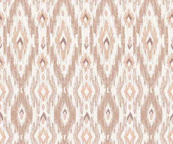 Boho Mocha Mousse Ivory Ikat