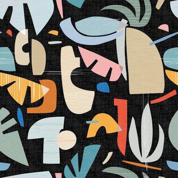 Mid Century Tiki Jungle No.01 WP