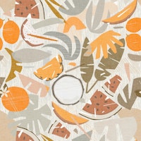 Mid Century Modern Tiki Picnic No.03 WP tapeta